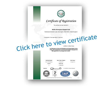 Quality Certificate